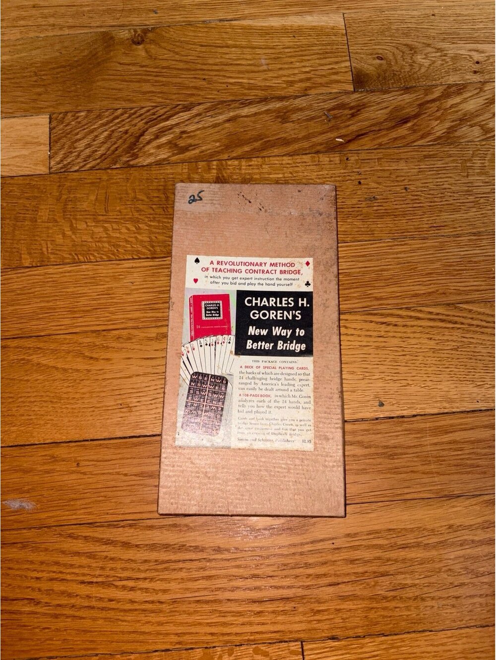 Charles H. Goren's NEW WAY TO BETTER BRIDGE, 1958 First Printing